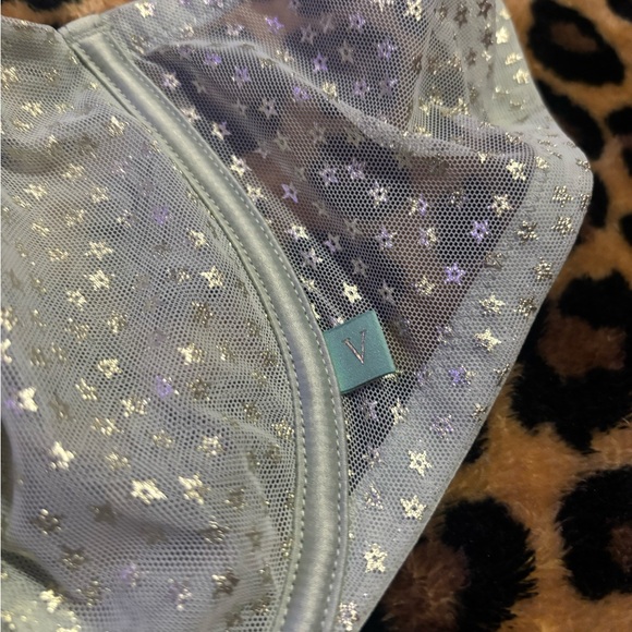 Victoria's Secret Light Blue Starry Bra - Picture 4 of 5
